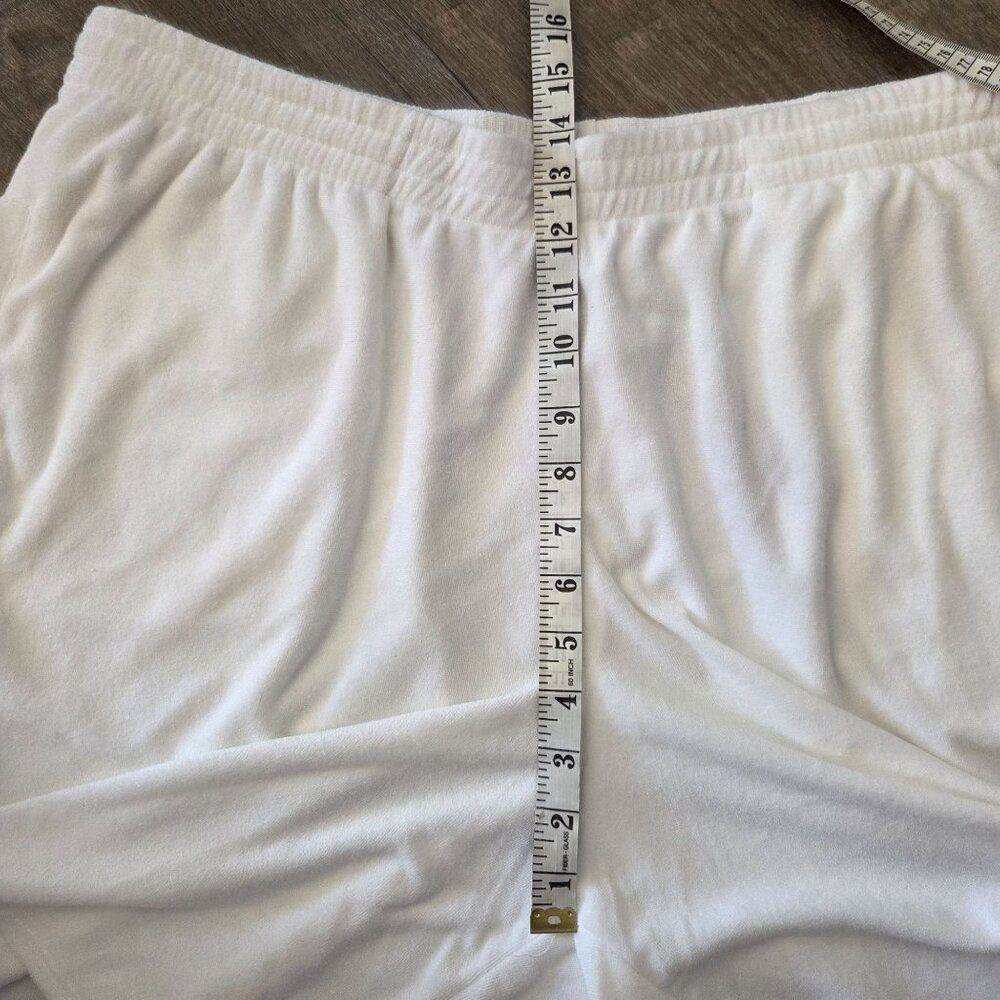 Skims US Womens Sz 2X Snow Terry Lounge Shorts Loose Fit Cotton/Modal Blend NEW - Picture 5 of 9